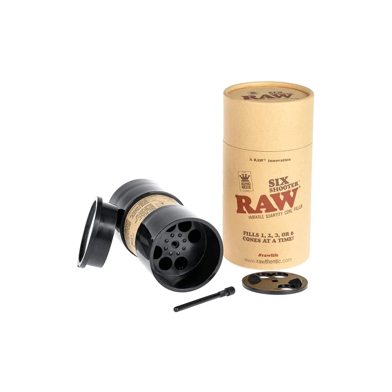 RAW Six Shooter plnička King Size dutiniek
