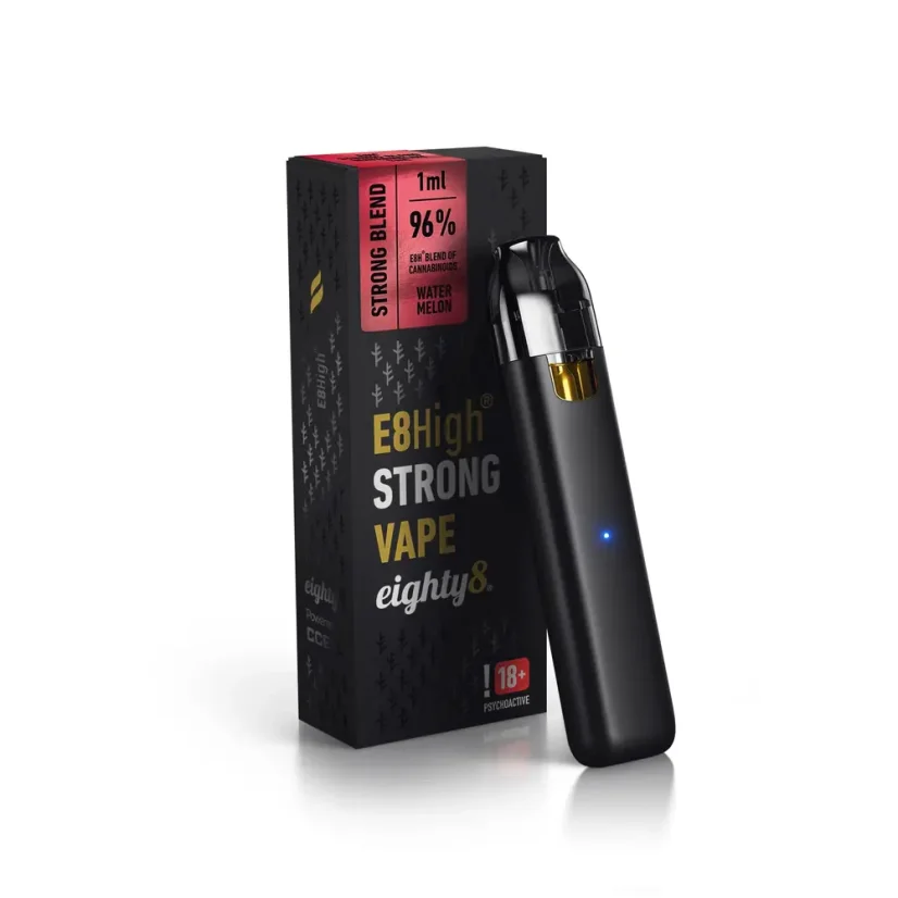E8High Vaporizačné pero Watermelon 1 ml Eighty8 E8High Vaporizačné pero Watermelon 1 ml Eighty8