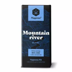 Vapovacia sada Classic 85% CBD, 600 mg Mountain river Happease