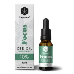 CBD olej Focus 10 ml Jungle spirit Happease CBD olej Focus 10 ml Jungle spirit Happease