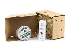 Konopná masť 80 ml + 5% CBD olej 10 ml Konopný Táta