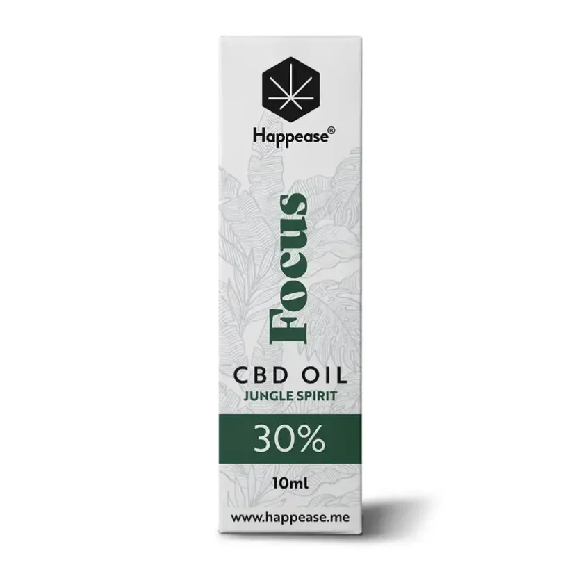 CBD olej Focus 10 ml Jungle spirit Happease