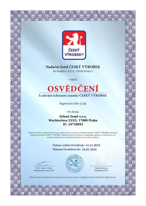 Konopná zmes ovocná 50 g Zelená Země