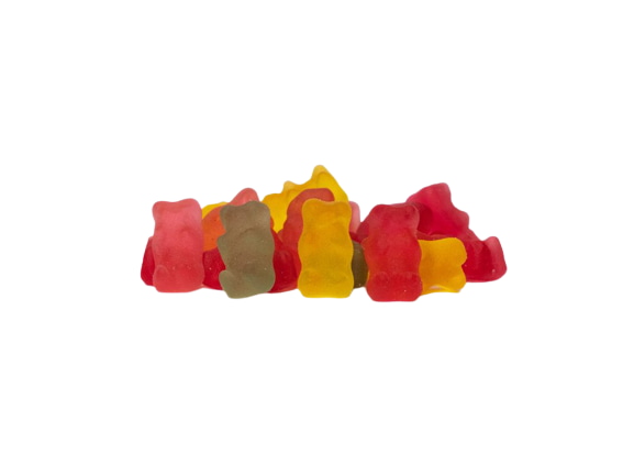 CBD Gummies medvedíky, Čerešňa, Kiwi, Ananás, Jahoda 100 mg CBD, 20 ks x 5 mg